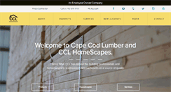 Desktop Screenshot of capecodlumber.com